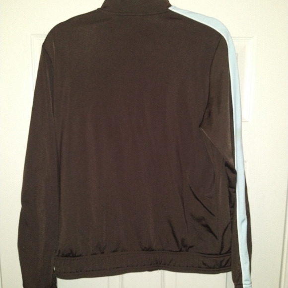 Puma Brown Full Zip Mock Neck Jacket Women's sz XL. - Picture 2 of 8
